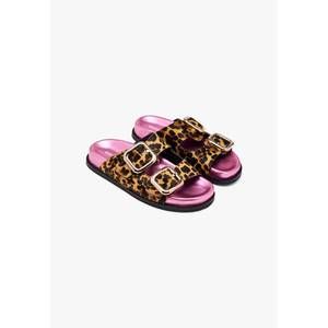NEW GIOSEPPO women's mifflin sandal in leopard